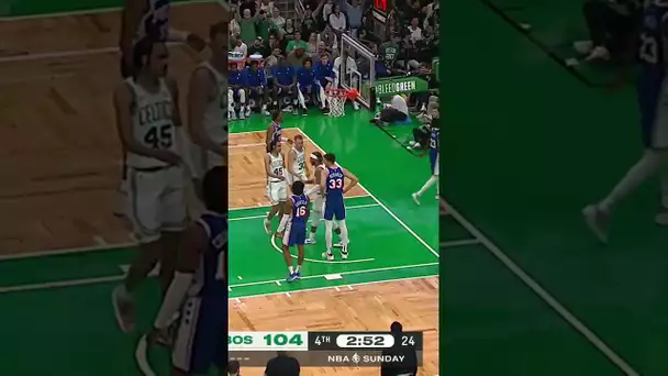 Lamar Stevens With The HUGE Put back Slam For The Celtics! 😯🔥| #Shorts