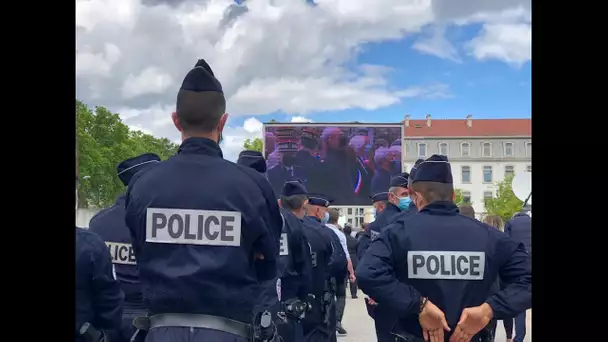 Policier tué à Avignon : suivez l'hommage national à  Éric Masson