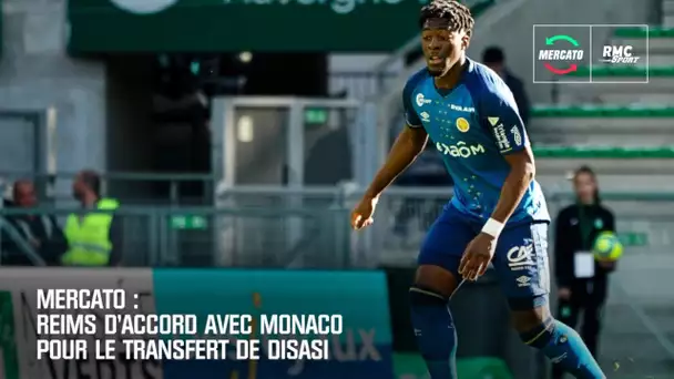 Mercato: Reims d'accord avec Monaco pour le transfert de Disasi