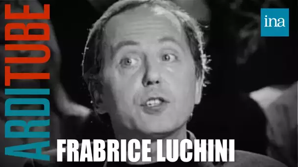 Fabrice Luchini "Ma vie, le sexe et la télé" | INA ArdiTube