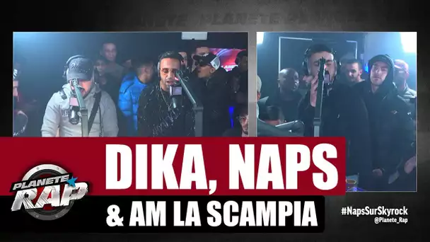 [Exclu] Dika, Naps & AM La Scampia "Enfant du block" #PlanèteRap