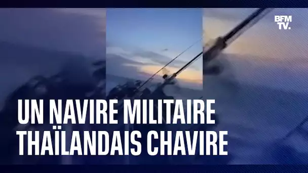 Thaïlande: 31 marins disparus après le chavirage d'un navire militaire