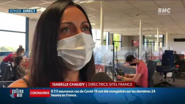 Les travailleurs des centres d’appels espèrent une dispense du port du masque au travail