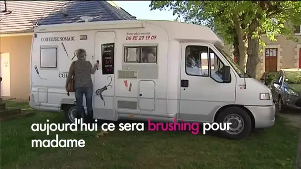 Un salon de coiffure ambulant sillonne l&#039;Allier