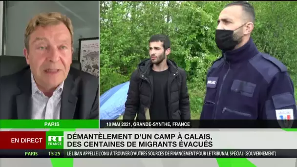 Nouvelle évacuation d’un camp de migrants à Calais : le point de vue de Pierre Henry