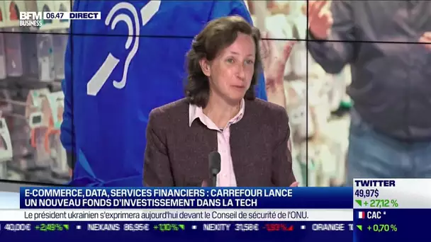 Elodie Perthuisot (Carrefour) : Carrefour investit dans des startups de la distribution