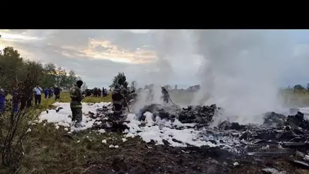Enquête sur le crash de l'avion de Prigojine : "pas d'impact extérieur" selon Poutine