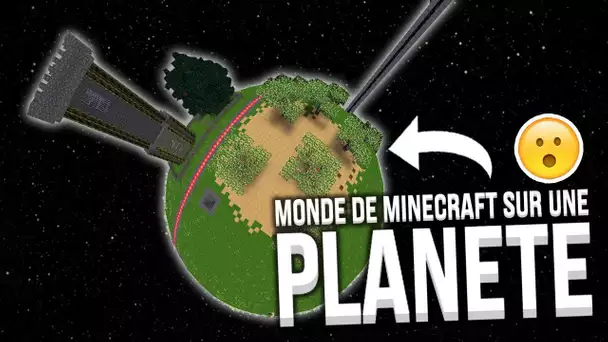 ET SI LE MONDE DE MINECRAFT ÉTAIT UNE PLANÈTE ?!