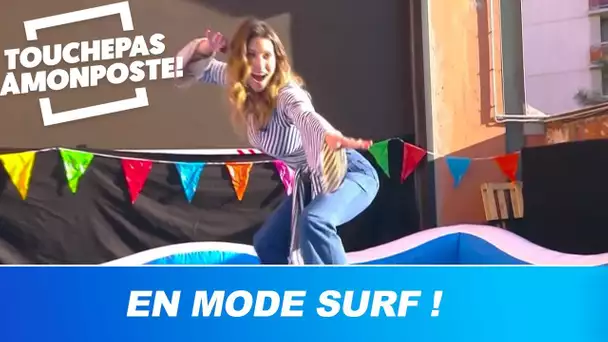 Les chroniqueurs en mode surf ! Qui aura le plus de style ?