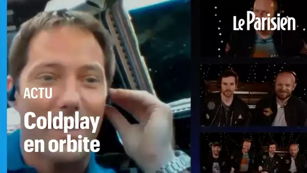 Coldplay dévoile son dernier single dans l'espace avec  Thomas Pesquet