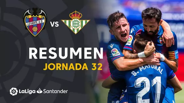 Resumen de Levante UD vs Real Betis (4-2)