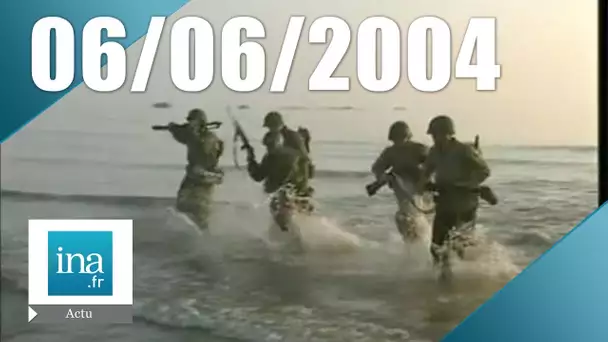20h France 2 du 6 Juin 2004 - Reconstitution du débarquement | Archive INA