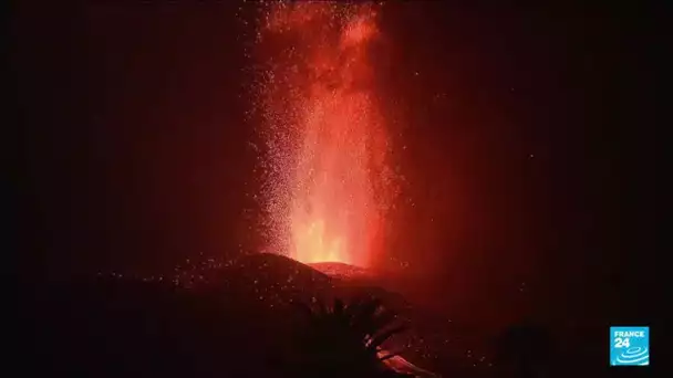 Volcan à La Palma en Espagne : l'éruption pourrait durer plusieurs semaines • FRANCE 24