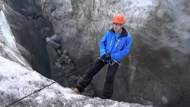 Le Monde de Jamy - La vie cachée des montagnes - Extrait - Au cœur du glacier