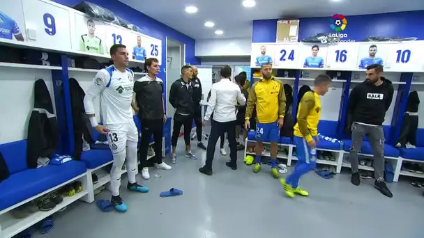 Calentamiento Getafe CF vs CD Leganés