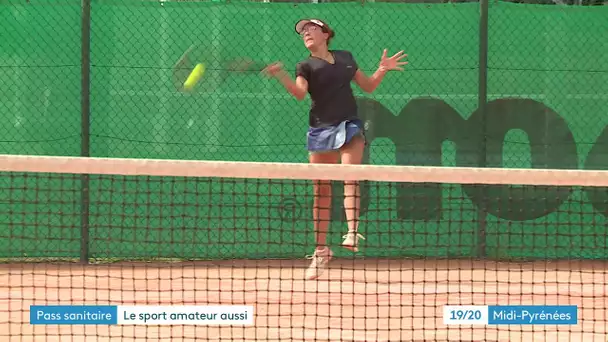 Clubs de sport et pass sanitaire, l'exemple du tennis dans le Tarn