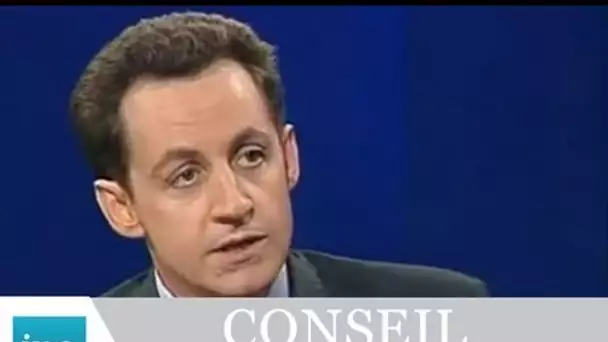 Nicolas Sarkozy "Je m'interdis de commentaires sur le Conseil Constitutionnel"  - Archive vidéo INA