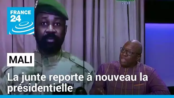 Mali : "On ne peut pas concevoir un régime militaire sans limite dans le temps" • FRANCE 24
