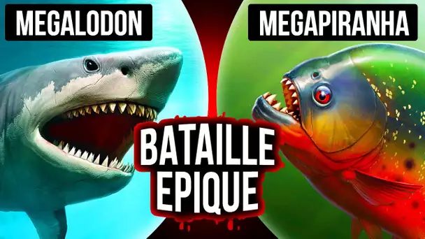 Et si le Mégalodon et le Megapiranha se rencontraient