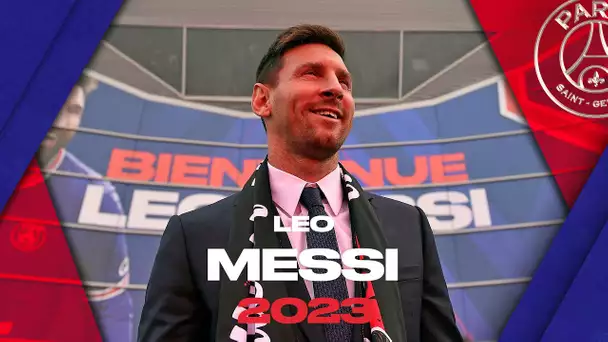 A look back on Leo Messi's crazy day! ❤️💙 #PSGxMESSI