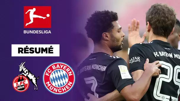 Résumé : Le Bayern Munich propulse Cologne dans les bas-fonds du championnat !