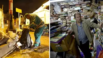 Un éboueur ouvre une bibliothèque 100% gratuite !