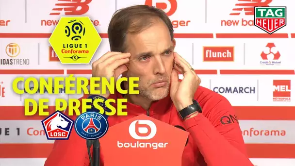 Conférence de presse LOSC - Paris Saint-Germain ( 0-2 )  / 2019-20