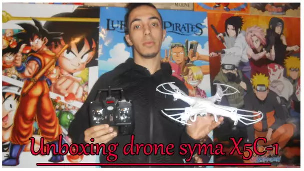 UNBOXING DU DRONE RADIOCOMMANDÉ  SYMA X5C-1 DE CHEZ GEARBEST