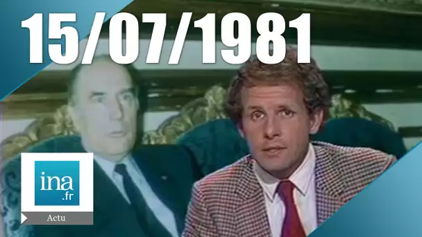 20h Antenne 2 du 15 juillet 1981 - La décentralisation | Archive INA