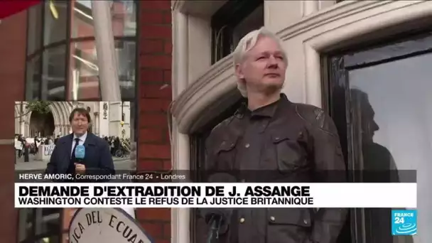 Demande d'extradition de Julian Assange : deuxième jour devant les juges • FRANCE 24