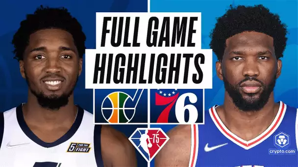 JAZZ at 76ERS | FULL GAME HIGHLIGHTS | December 9, 2021