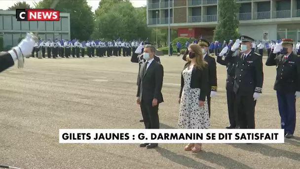 Gilets jaunes : Gérald Darmanin "satisfait" par la manifestation de samedi