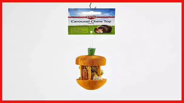 Kaytee Carousel Chew Toy Carrot, Large