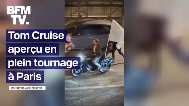 Tom Cruise aperçu à Paris, en plein tournage des cascades du volet 8 de Mission impossible 8