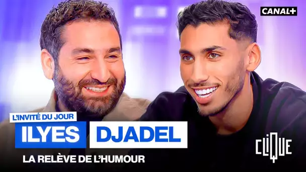 Ilyes Djadel, la nouvelle étoile du Jamel Comedy Club est sur le plateau de Clique - CANAL+