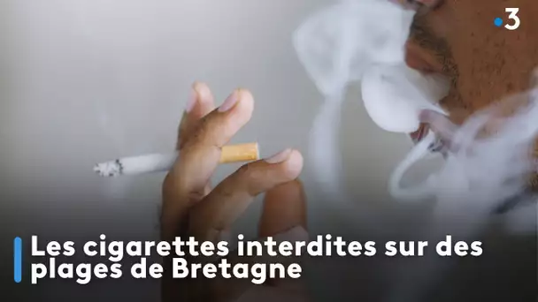 Les cigarettes interdites sur des plages de Bretagne