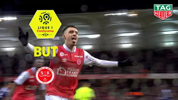 But Mathieu CAFARO (44' pen) / Stade de Reims - Olympique Lyonnais (1-1)  (REIMS-OL)/ 2019-20