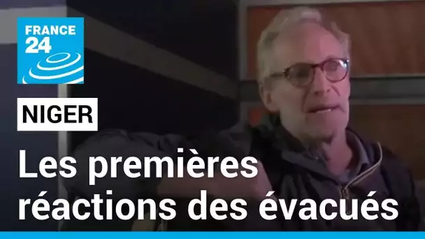 Français évacués du Niger : les premières réactions des passagers à Roissy • FRANCE 24