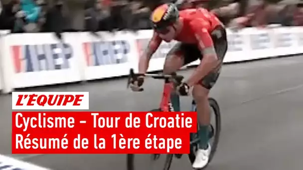 Cyclisme - Tour de Croatie : L'Italien Jonathan Milan remporte la 1ère étape au sprint final