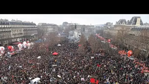 Entre 1 et 2 millions de Français dans les rues contre la réforme des retraites