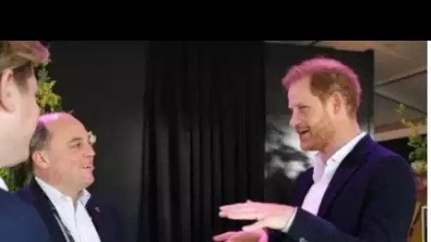 Le prince Harry en réunion de haut niveau avec Ben Wallace aux Invictus Game