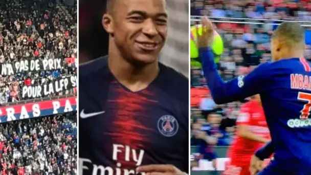 PSG 3-0 Nimes: Main de dieu Mbappe, troll à la LFP, records de mbappe