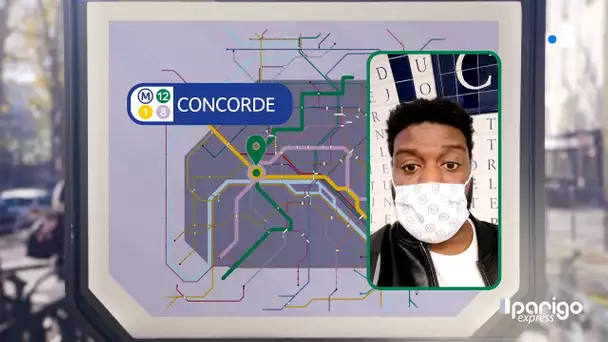 ParigoExpress N°1 : Les lettres sur le quai du métro Concorde