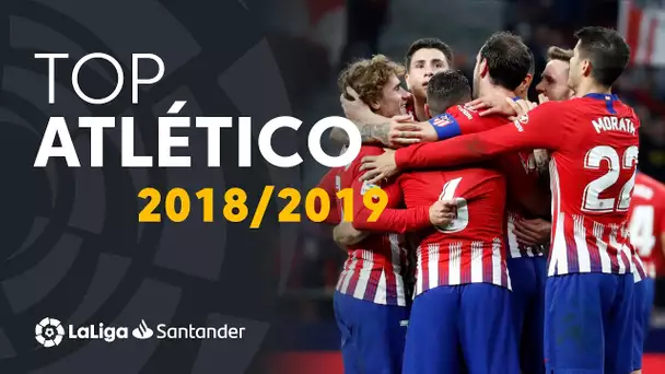 TOP Goles Atlético de Madrid LaLiga Santander 2018/2019