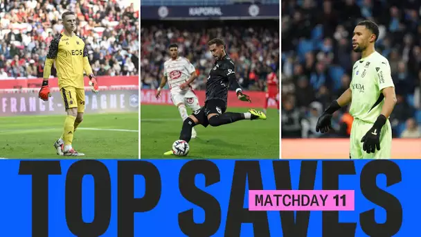 Les plus BEAUX ARRÊTS de la 11ème journée | Ligue 1 McDonald's 24/25