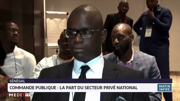 Commande publique au Sénégal : la part du secteur privé national