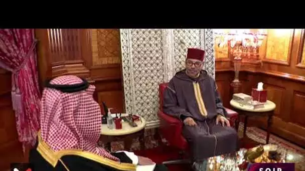 SM le Roi reçoit l'émissaire du Serviteur des Lieux Saints de l’Islam