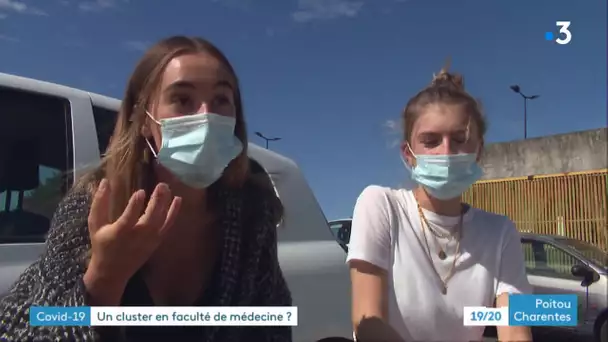 Poitiers : une quarantaine d'étudiants en médecine positifs au Covid-19