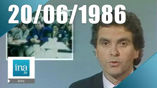 20h Antenne 2 du 20 juin 1986 - Réactions à la mort de Coluche | Archive INA