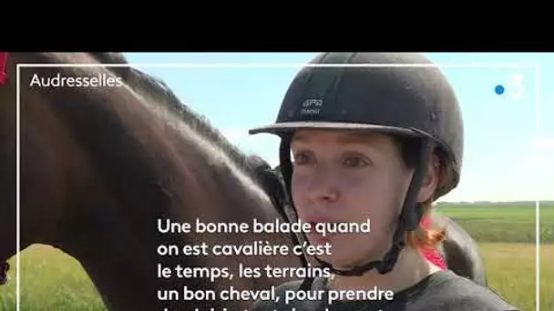 Balade à cheval sur le site des 2 Caps